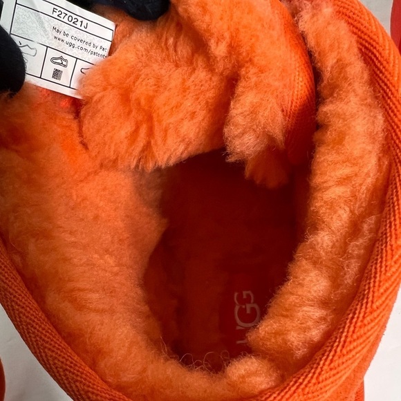 UGG Neumel Women’s Chukka Casual Suede Boots Orange Soda - Picture 8 of 9